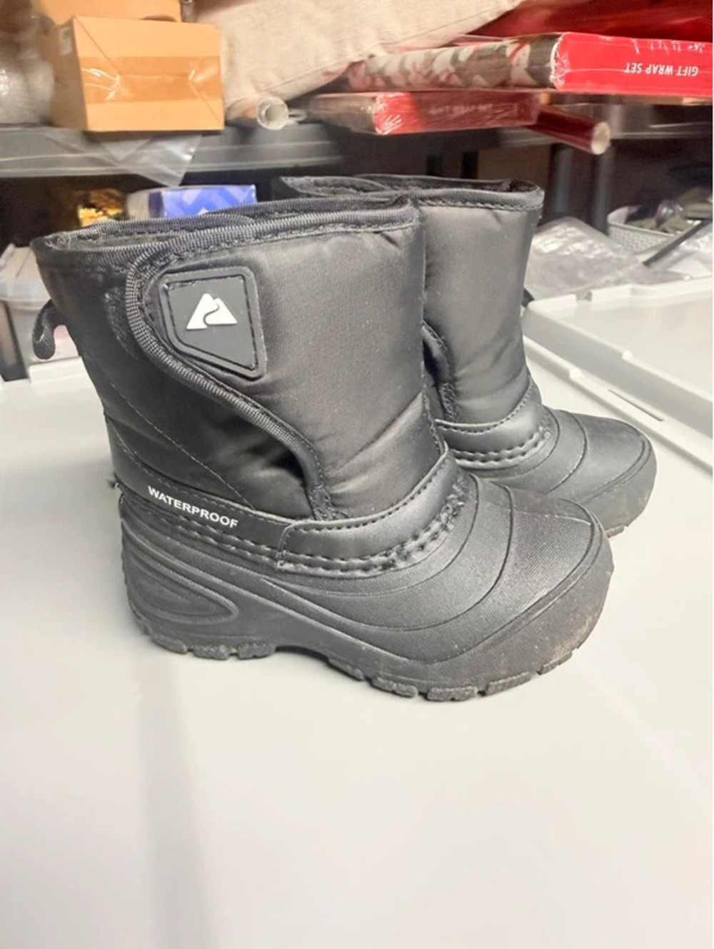 Ozark trail waterproof kids winter boots 8c